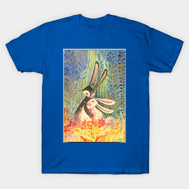 Bunnies T-Shirt by Alina Chau